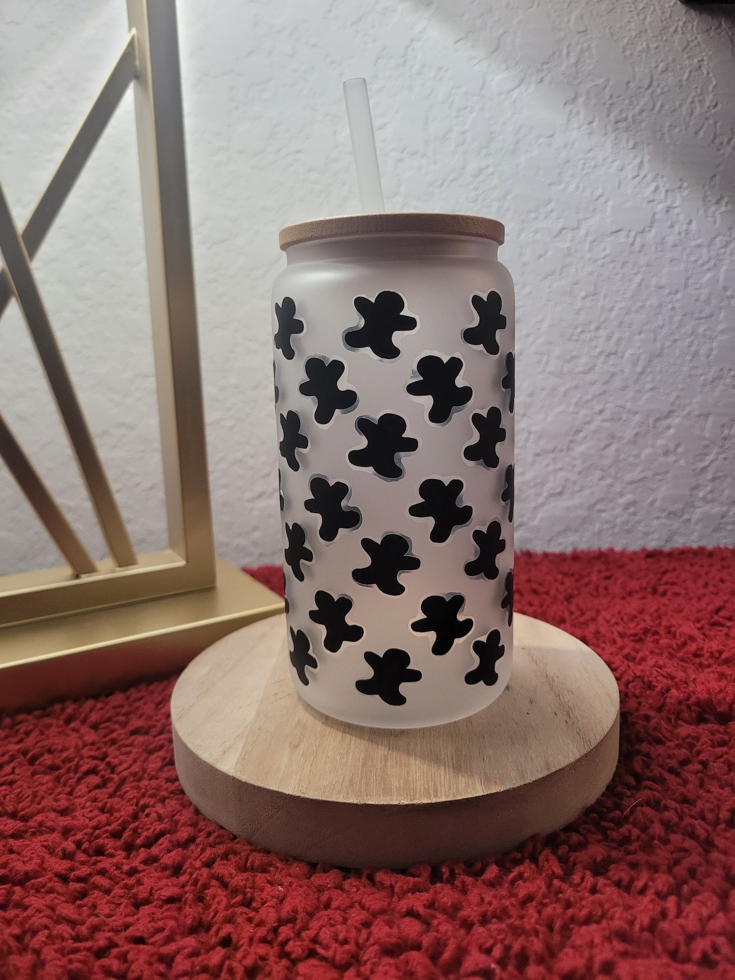 Gingerbread Glass Cup - Ever After