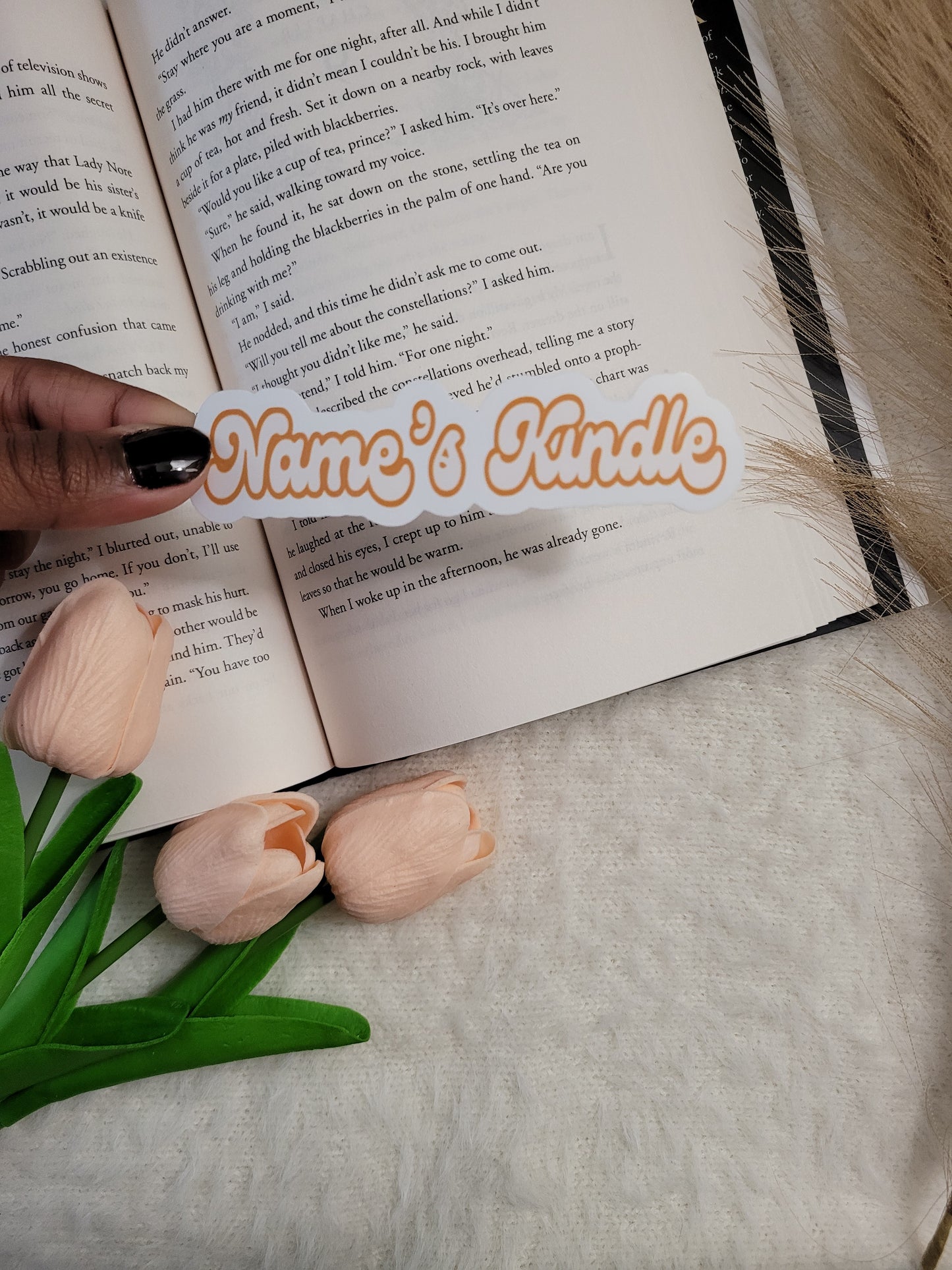 Custom Kindle Sticker - Ever After
