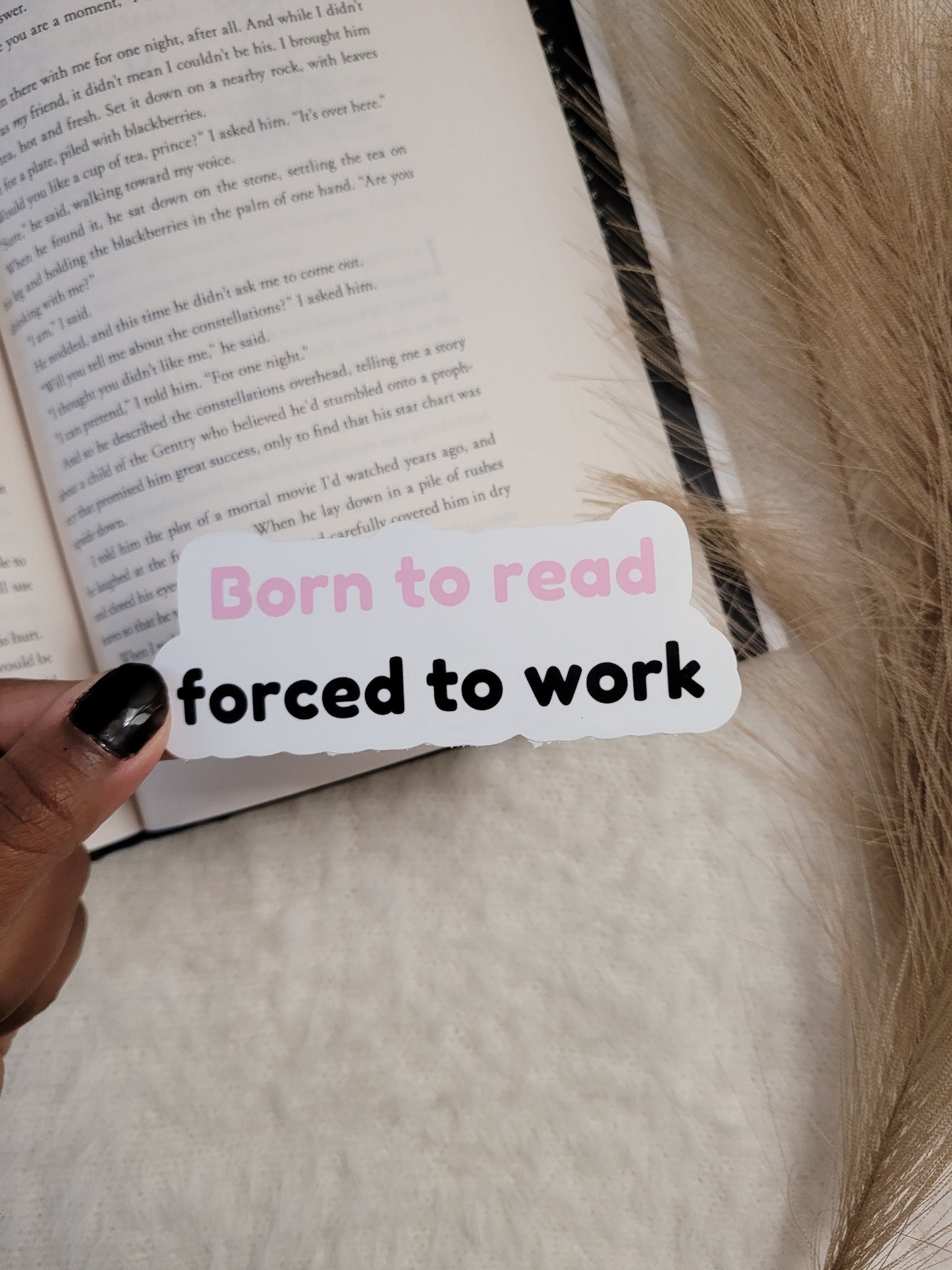 Forced To Work Sticker - Ever After