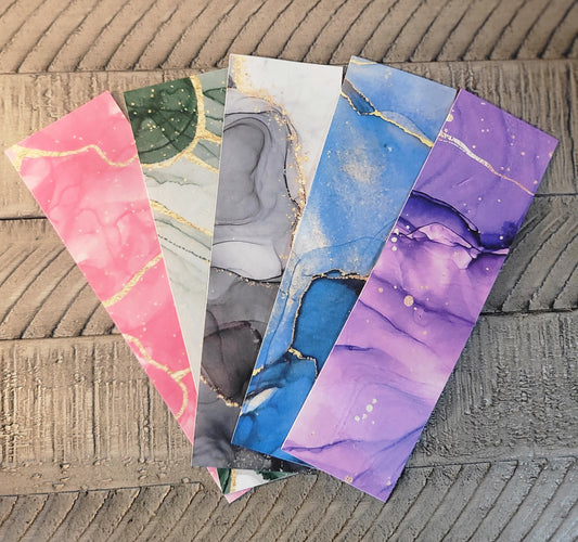 Marble Bookmark Set