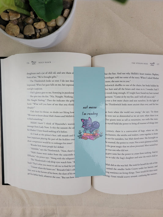 Not Meow Bookmark