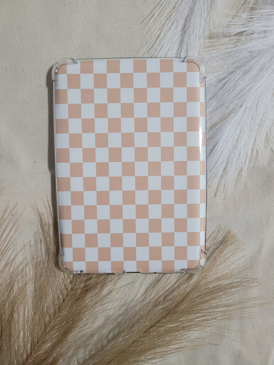 Beige Checker Kindle Insert