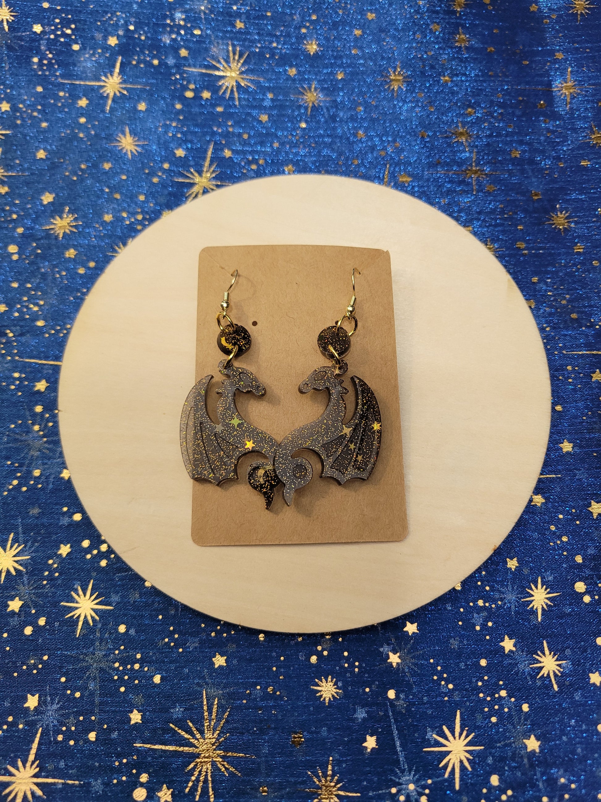 Fourth Wing Inspired Earrings: Wings - Ever After