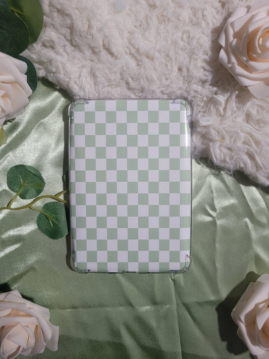 Green Checker Kindle Insert