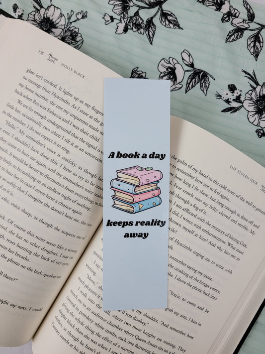 A Book A Day Bookmark