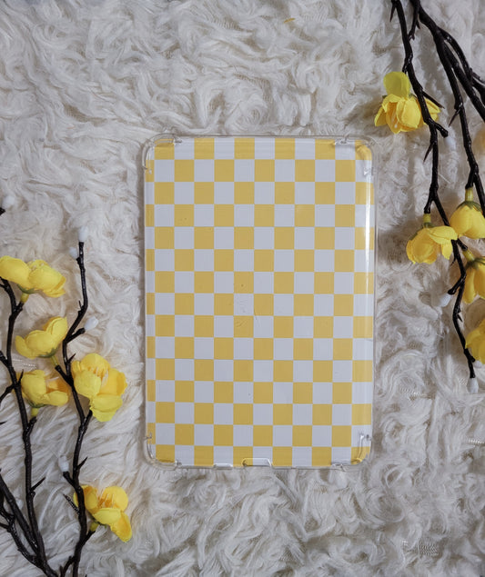 Yellow Checker Kindle Insert