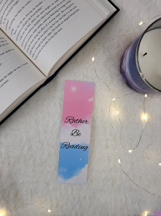 Rather Be Reading Bookmark